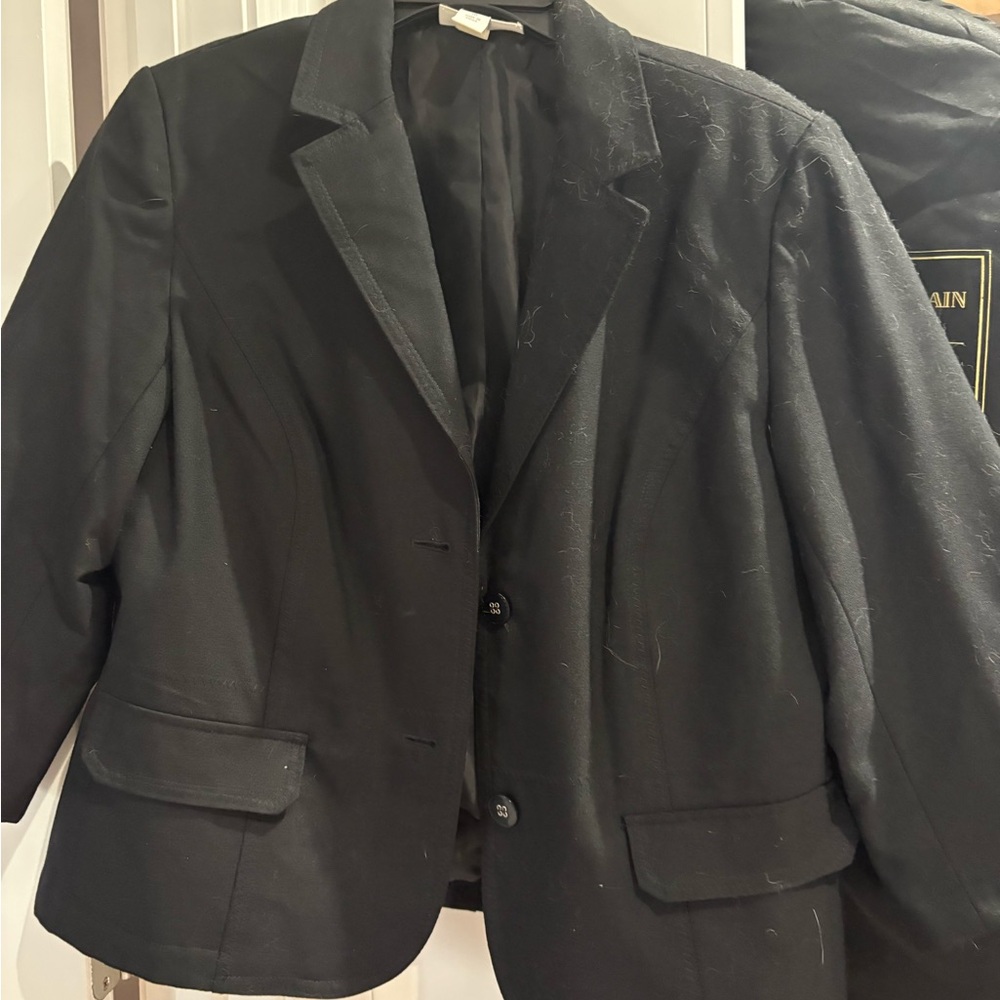 dressbarn Elegant Black Blazer